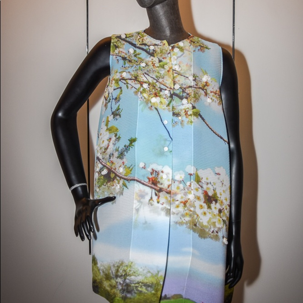 Couture cherry blossom top